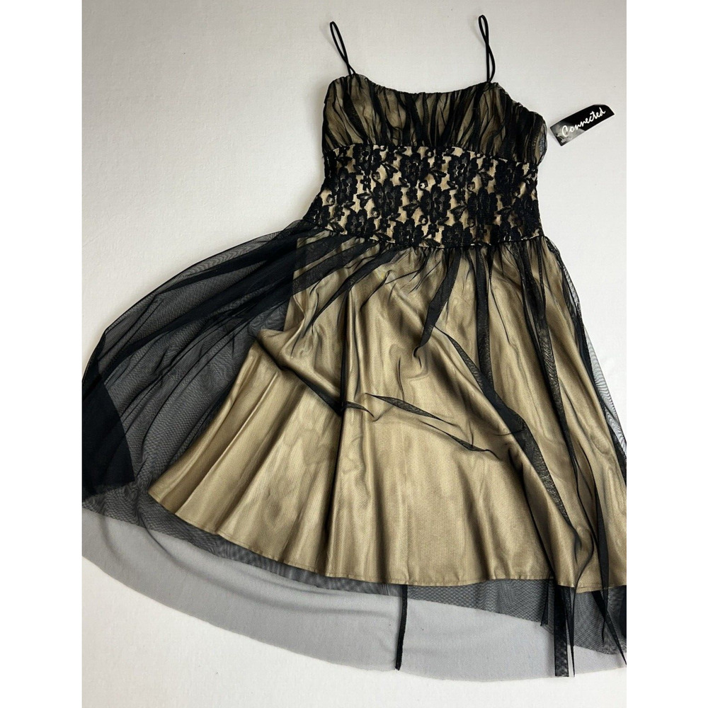 Connected Apparel Womens Babydoll Dress Sz‎ 10 Goth whimsygoth fairy grunge
